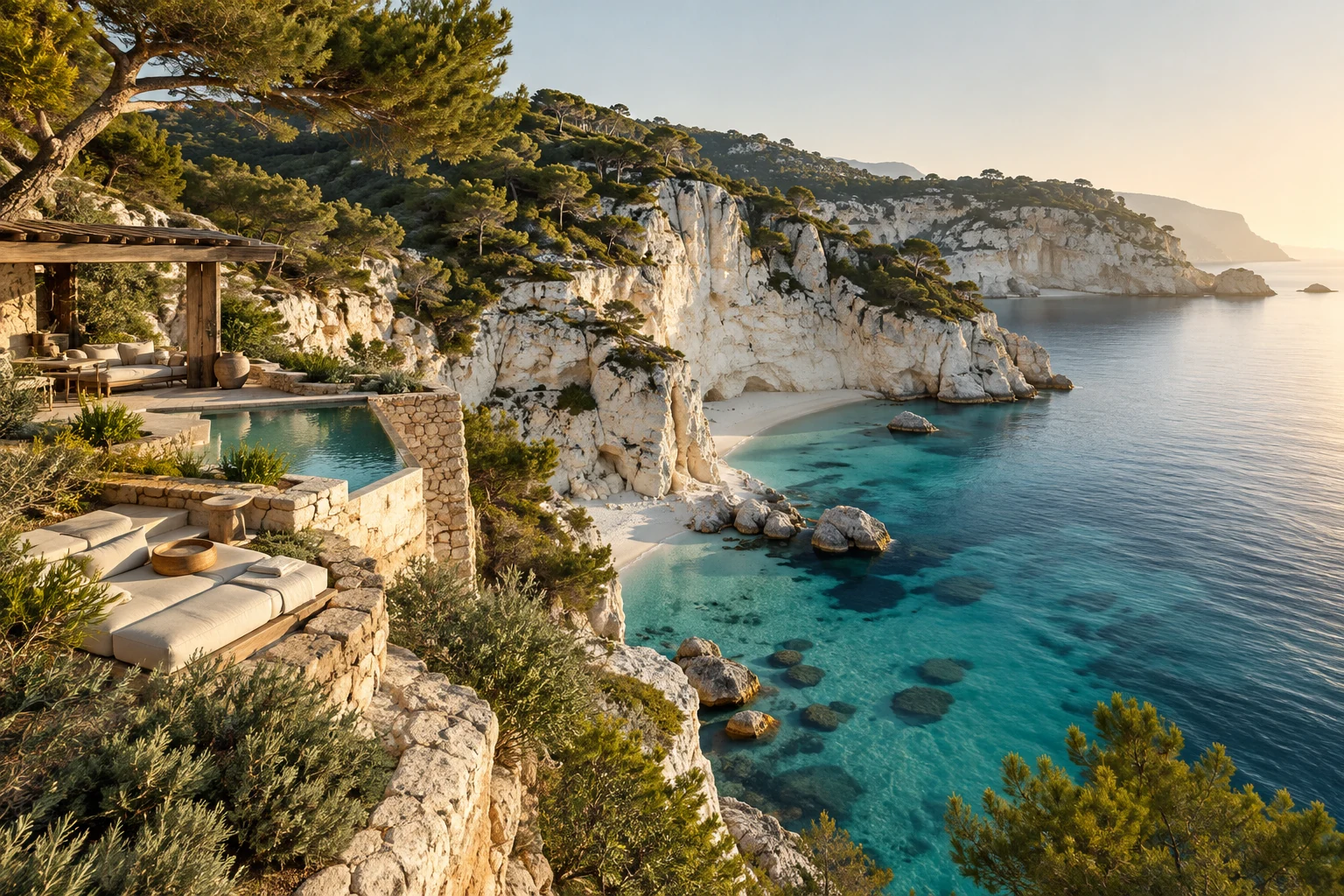 Generated landscape of Menorca